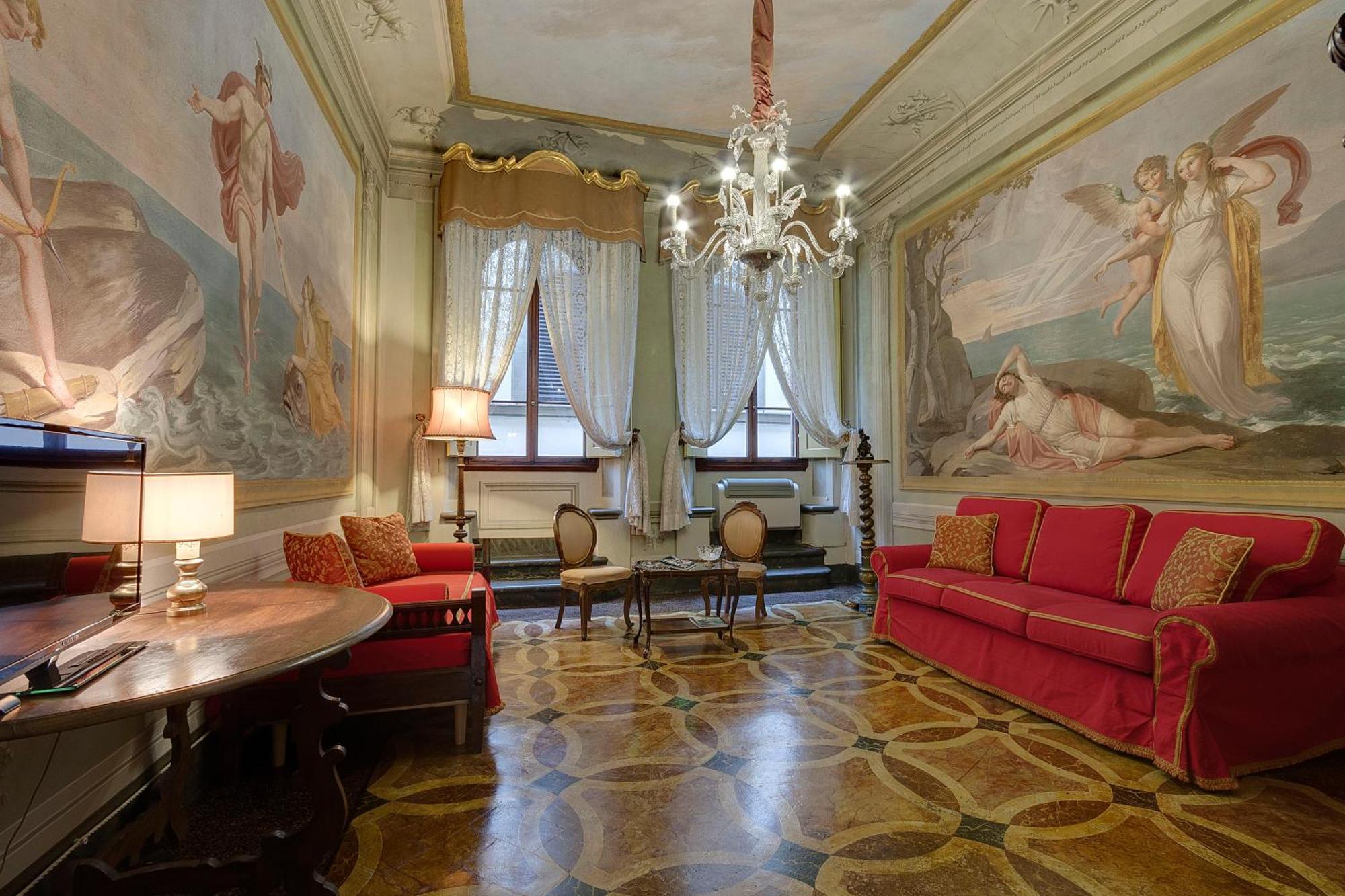 Palazzo Bucciolini Appartement Florence Kamer foto