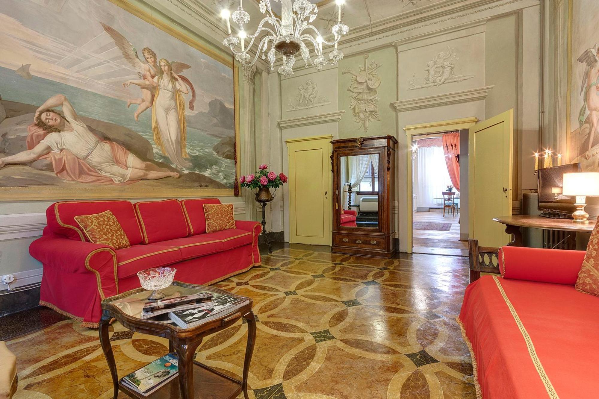 Palazzo Bucciolini Appartement Florence Kamer foto